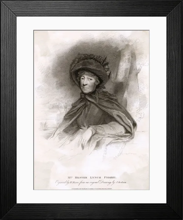 Framed Print : HESTER THRALE / MEYER Framed Print : HESTER THRALE / MEYER