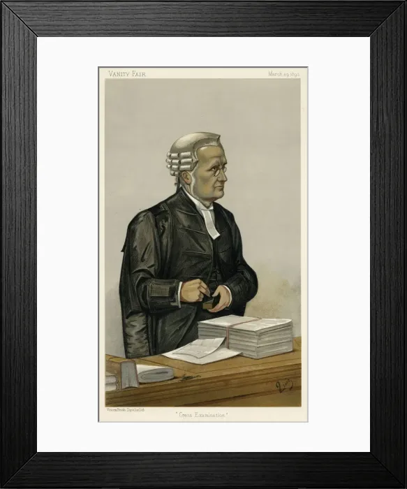 Framed Print : SIR CHARLES RUSSELL Framed Print : SIR CHARLES RUSSELL