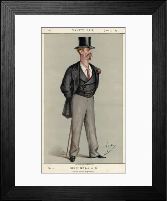 Framed Print : Captain Eyre Massey Shaw Framed Print : Captain Eyre Massey Shaw