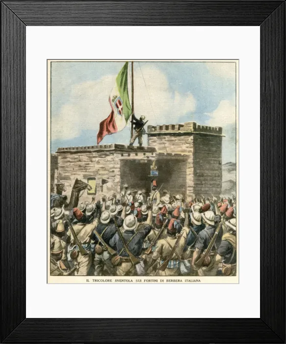 Framed Print : ITALIANS TAKE BERBERA Framed Print : ITALIANS TAKE BERBERA