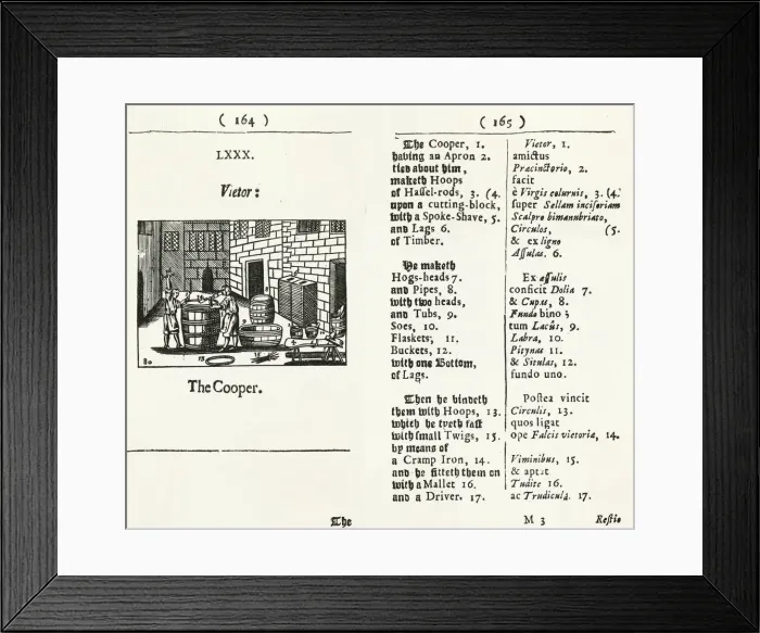 Framed Print : COOPER 1835 Framed Print : COOPER 1835