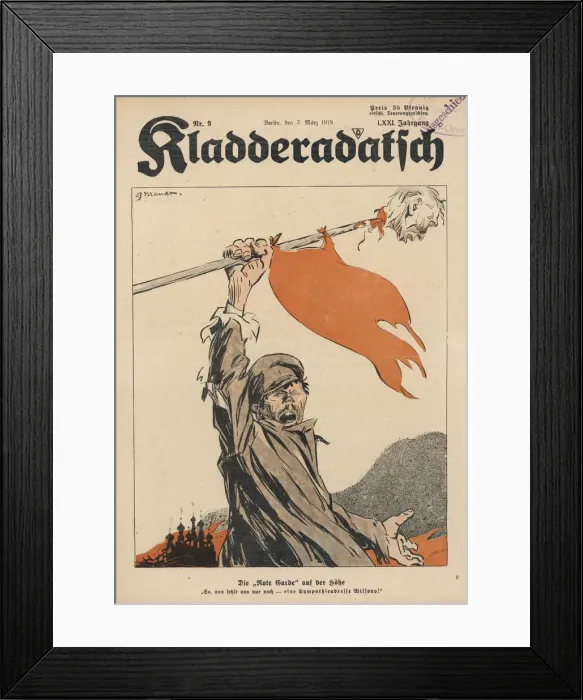 Framed Print : 1918  /  RUSSIA  /  RED GUARD