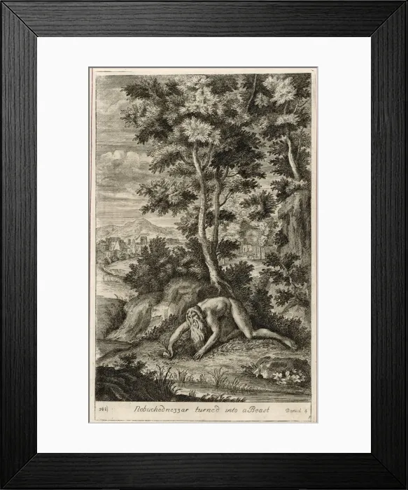 Framed Print : NEBUCHADNEZZAR MAD Framed Print : NEBUCHADNEZZAR MAD