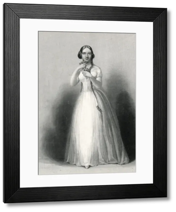 Framed Print : JENNY LIND / WALKER Framed Print : JENNY LIND / WALKER