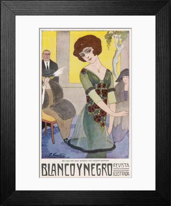 Framed Print : FASHION MODEL 1914 Framed Print : FASHION MODEL 1914