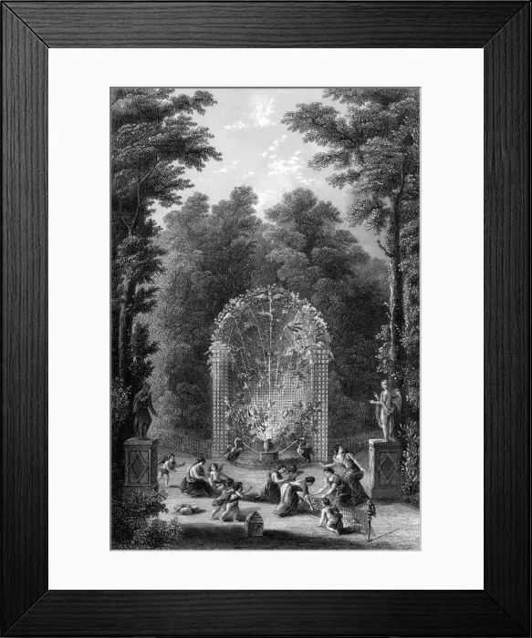 Framed Print : VERSAILLES LABYRINTHE Framed Print : VERSAILLES LABYRINTHE