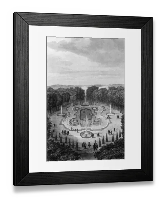 Framed Print : VERSAILLES ILE ROYALE Framed Print : VERSAILLES ILE ROYALE
