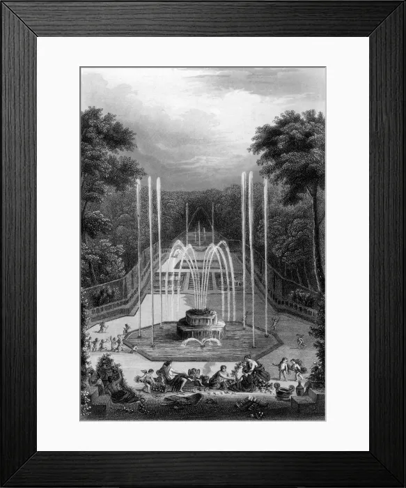 Framed Print : VERSAILLES FONTAINES Framed Print : VERSAILLES FONTAINES