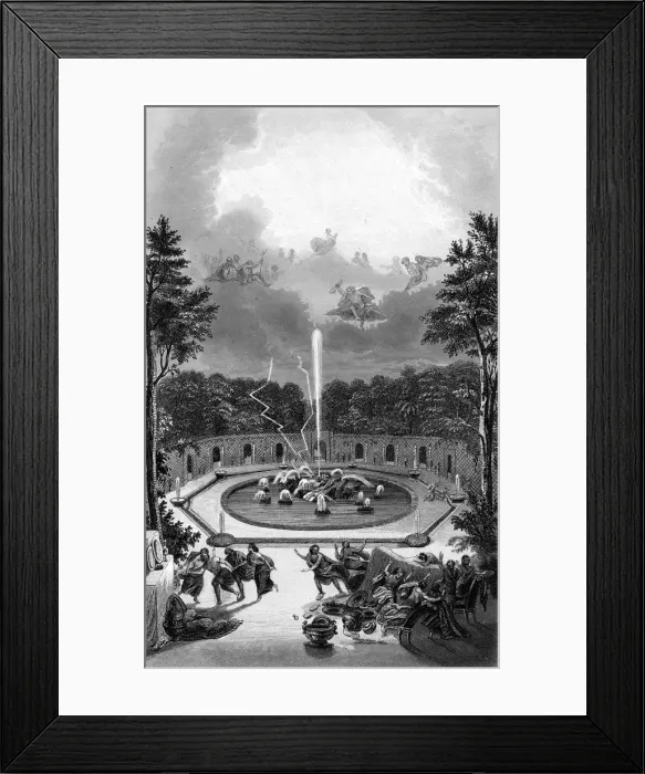 Framed Print : VERSAILLES LENCELADE Framed Print : VERSAILLES LENCELADE