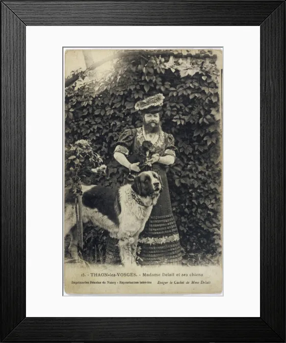 Framed Print : MADAME DELAIT BERNARD Framed Print : MADAME DELAIT BERNARD