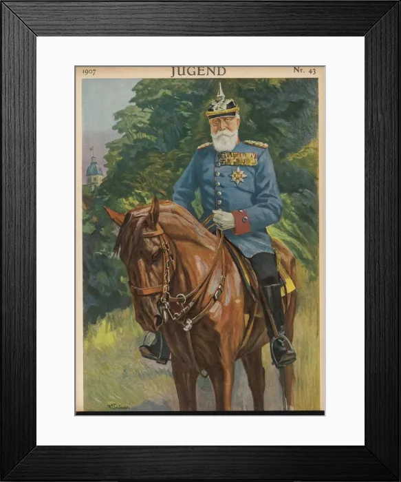 Framed Print : ARCHDUKE FRIEDRICH / BADEN Framed Print : ARCHDUKE FRIEDRICH / BADEN