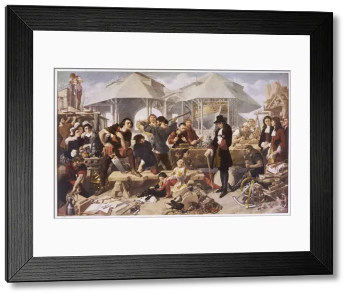 Framed Print : PETER I / MACLISE / DEPTFORD Framed Print : PETER I / MACLISE / DEPTFORD
