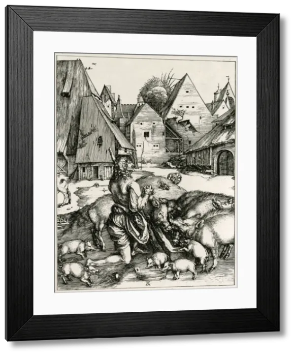 Framed Print : PARABLE OF PRODIGAL SON Framed Print : PARABLE OF PRODIGAL SON