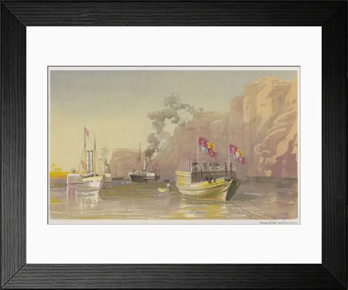 Framed Print : EDWARD VII / NILE 1869 Framed Print : EDWARD VII / NILE 1869