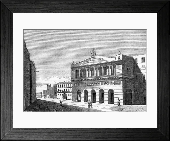 Framed Print : THEATRO SAN CARLO / NAPLES Framed Print : THEATRO SAN CARLO / NAPLES