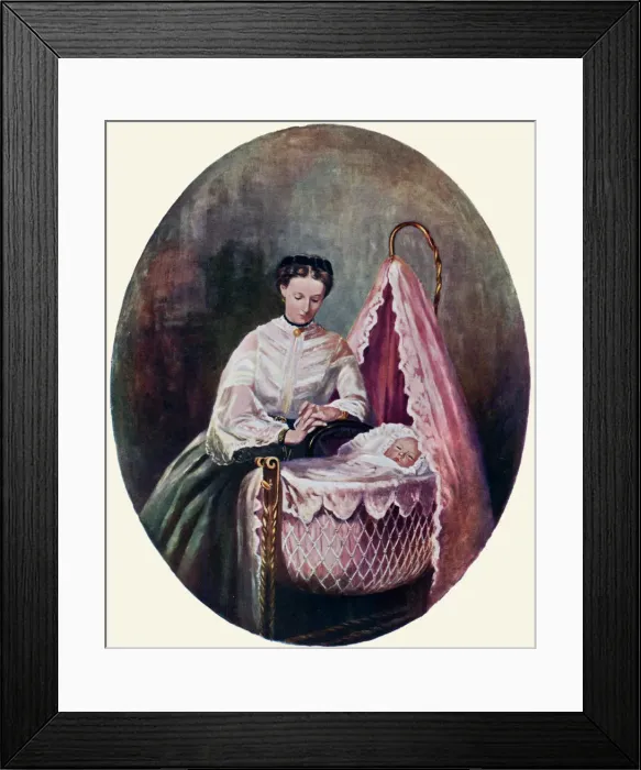 Framed Print : ALEXANDRA WITH CLARENCE Framed Print : ALEXANDRA WITH CLARENCE