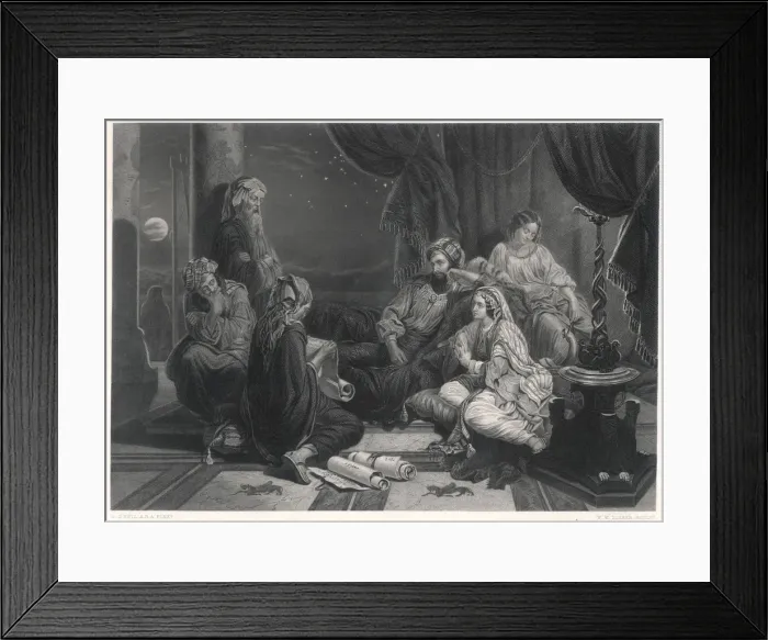 Framed Print : AHASUERUS / XERXES I / PERSI Framed Print : AHASUERUS / XERXES I / PERSI