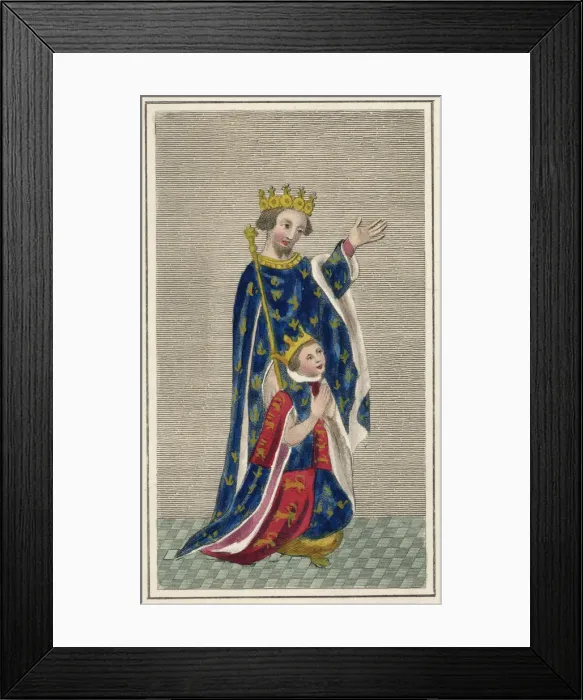 Framed Print : RICHARD II / STRUTT Framed Print : RICHARD II / STRUTT