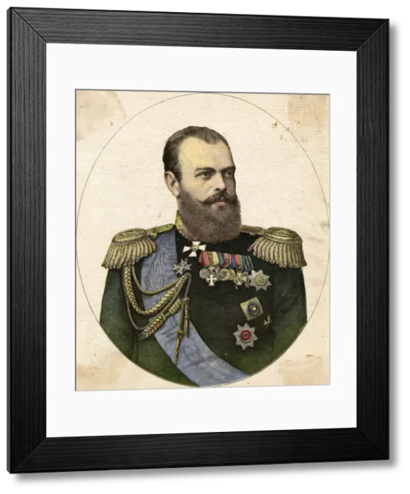 Framed Print : ALEXANDER III 1891 Framed Print : ALEXANDER III 1891