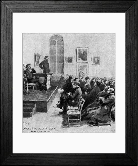 Framed Print : FABIAN SOCIETY, 1892 Framed Print : FABIAN SOCIETY, 1892