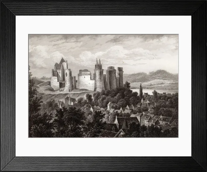 Framed Print : CHATEAU DE PIERREFONDS Framed Print : CHATEAU DE PIERREFONDS