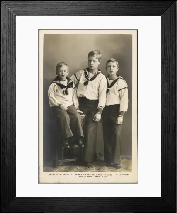 Framed Print : Princes Henry, Edward and Albert of Wales Framed Print : Princes Henry, Edward and Albert of Wales