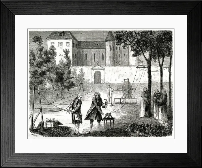 Framed Print : PIERRE-CHARLES LEMONNIER Framed Print : PIERRE-CHARLES LEMONNIER