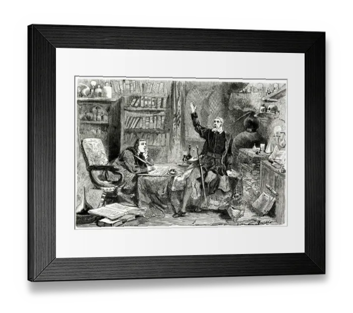 Framed Print : Paracelsus - Secretary Framed Print : Paracelsus - Secretary