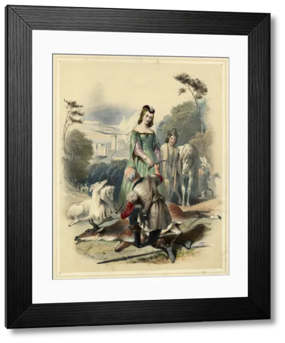 Framed Print : ELIZABETH / FAIR FORESTER Framed Print : ELIZABETH / FAIR FORESTER