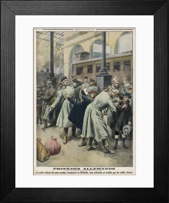 Framed Print : CHILDREN MALTREATED Framed Print : CHILDREN MALTREATED