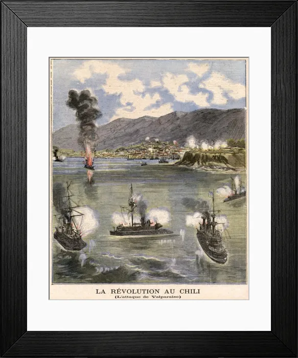 Framed Print : CHILIAN REVOLUTION Framed Print : CHILIAN REVOLUTION