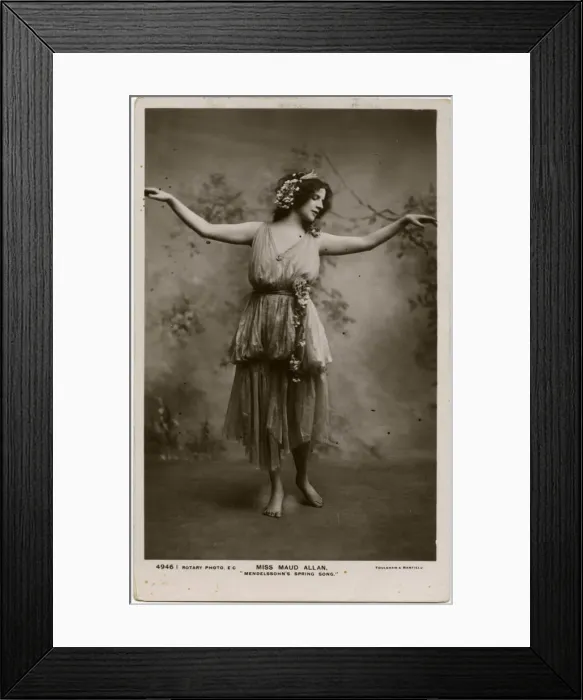 Framed Print : Maud Allan Framed Print : Maud Allan