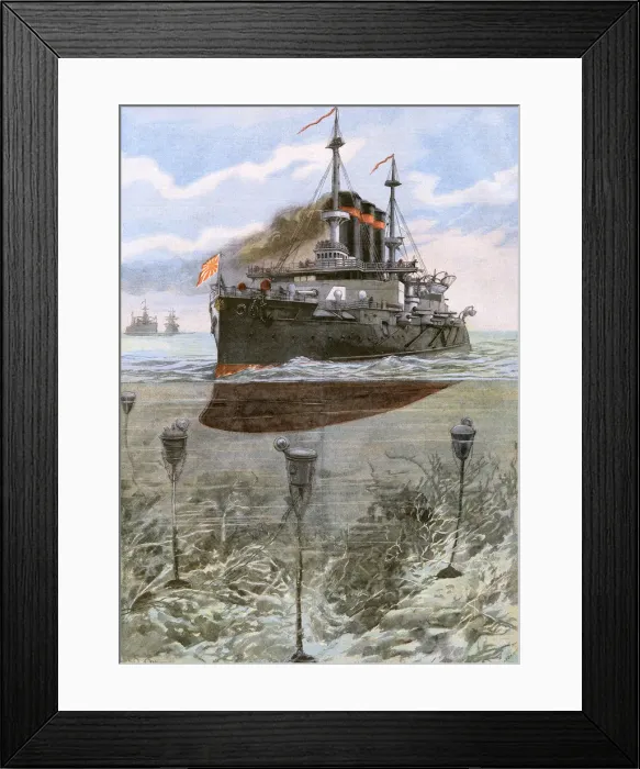 Framed Print : MINES AT PORT ARTHUR Framed Print : MINES AT PORT ARTHUR