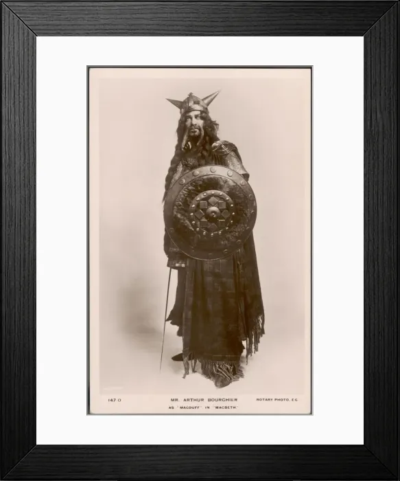Framed Print : ARTHUR BOURCHIER  /  MACDUFF