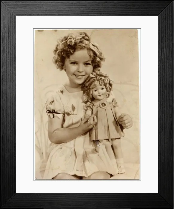 Framed Print : Shirley Temple, American Child Star Framed Print : Shirley Temple, American Child Star