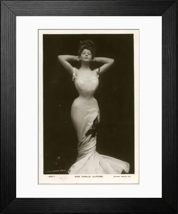 Framed Print : Camille Clifford Framed Print : Camille Clifford