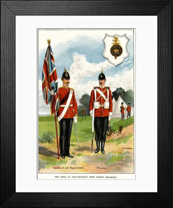 Framed Print : West Riding Regiment Framed Print : West Riding Regiment