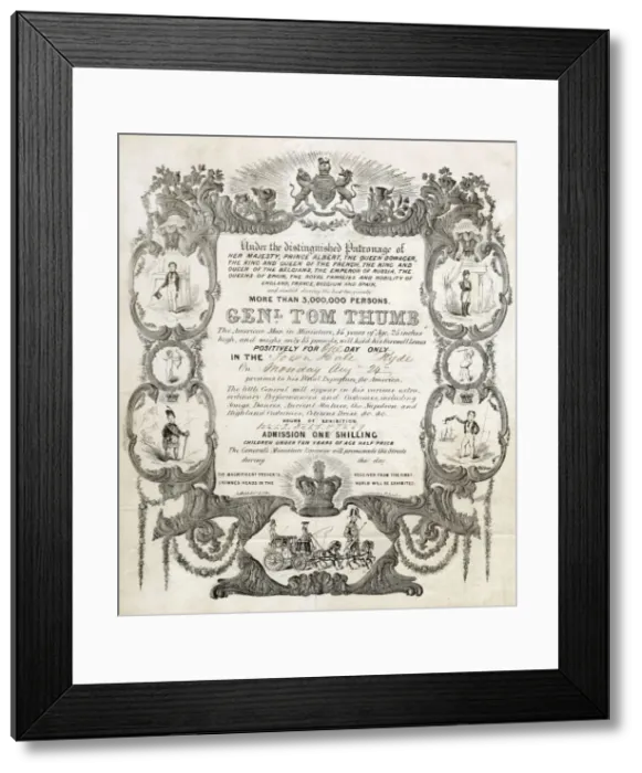 Framed Print : THUMB PLAY BILL Framed Print : THUMB PLAY BILL