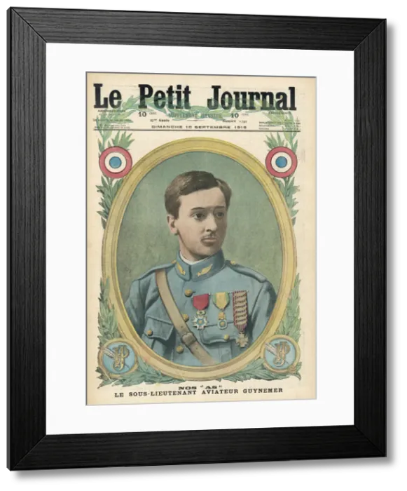 Framed Print : GUYNEMER IN HIS NIEUPORT Framed Print : GUYNEMER IN HIS NIEUPORT