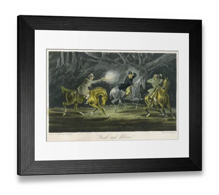 Framed Print : MYTTON AS HWAYMAN Framed Print : MYTTON AS HWAYMAN