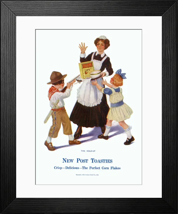 Framed Print : ADVERT / POST TOASTIES 16 Framed Print : ADVERT / POST TOASTIES 16