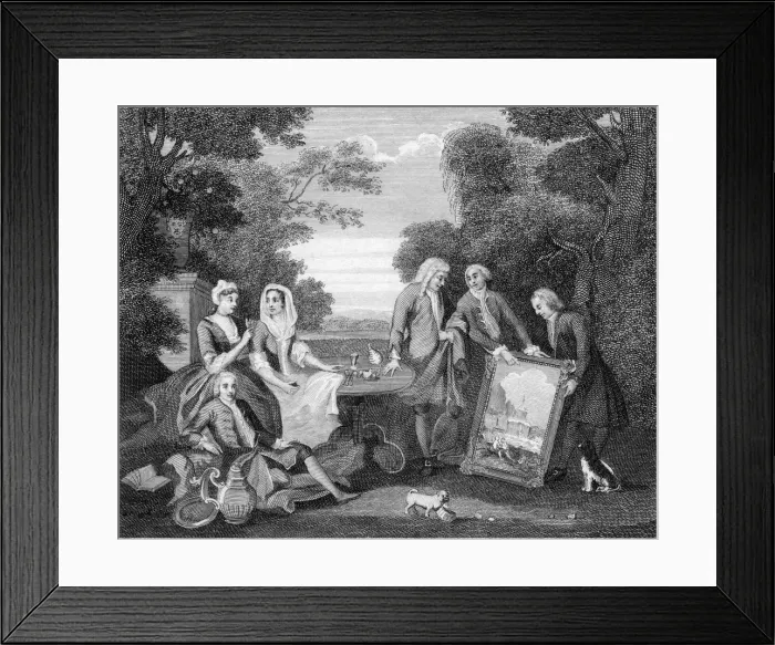 Framed Print : RICHS VILLA / HOGARTH Framed Print : RICHS VILLA / HOGARTH