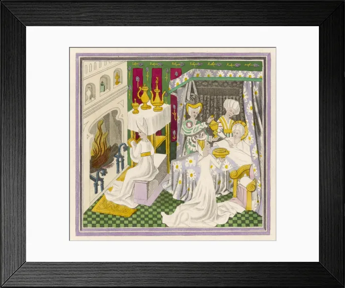 Framed Print : ST EDMUND BIRTH Framed Print : ST EDMUND BIRTH