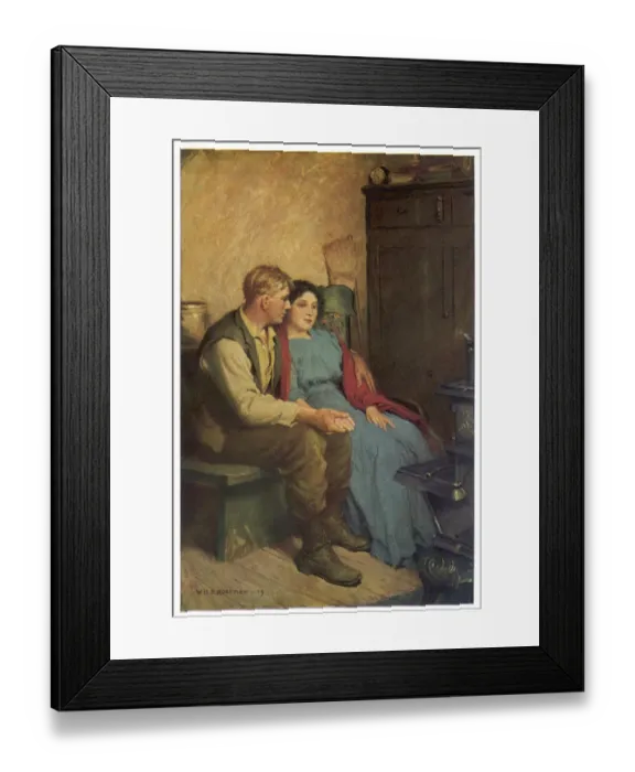 Framed Print : HUSBAND AND WIFE / HANDS Framed Print : HUSBAND AND WIFE / HANDS