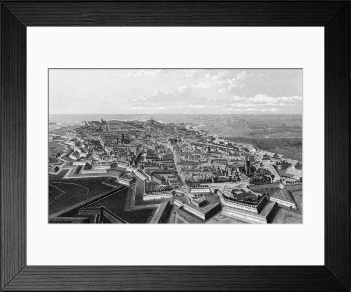 Framed Print : LILLE - DEFENDED TOWN Framed Print : LILLE - DEFENDED TOWN