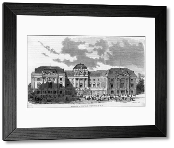 Framed Print : THE PREFECTURE IN LILLE Framed Print : THE PREFECTURE IN LILLE