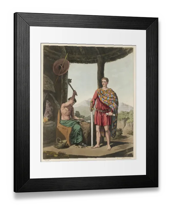 Framed Print : ROMANISED BRITON Framed Print : ROMANISED BRITON
