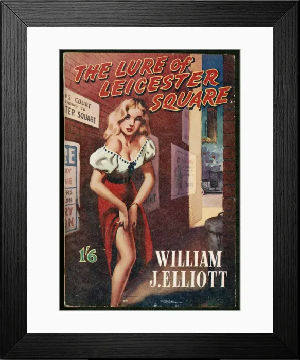 Framed Print : LURE OF LEICESTER SQUARE Framed Print : LURE OF LEICESTER SQUARE