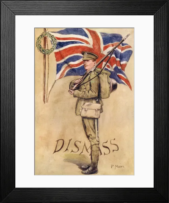 Framed Print : THE ARMISTICE - DISMISS Framed Print : THE ARMISTICE - DISMISS