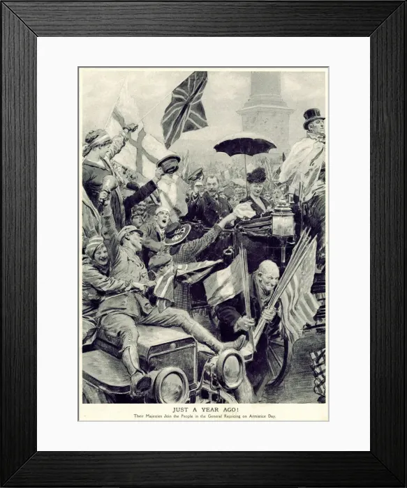 Framed Print : GEORGE & MARY RIDE OUT 1918 GEORGE & MARY RIDE OUT 1918 Framed Print : GEORGE & MARY RIDE OUT 1918 GEORGE & MARY RIDE OUT 1918